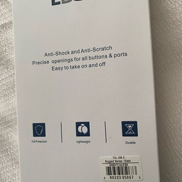 EDGE TCL ION Z Phone Case NEW! Black - Picture 4 of 5